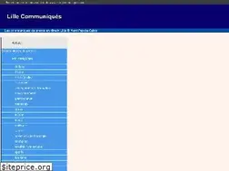 Sites similar to lille-communiques.com