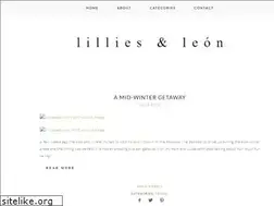 Sites similar to lilliesandleon.com