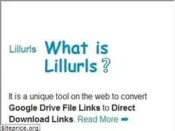 Sites similar to lillurls.com