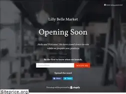 Sites similar to lillybellemarket.com