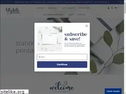Sites similar to lillybellepaperie.com