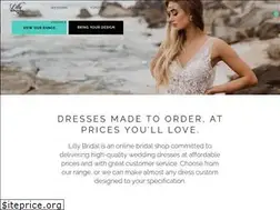 Sites similar to lillybridal.com.au