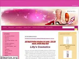 Sites similar to lillyscosmetics.com