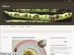 Sites similar to lillyson.com