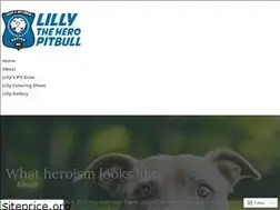 Sites similar to lillytheheropitbull.com