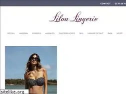 Sites similar to liloulingerie.fr