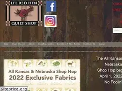Sites similar to lilredhenquiltshop.com