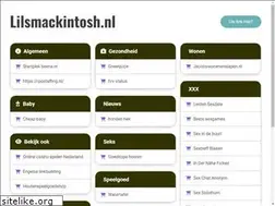 Sites similar to lilsmackintosh.nl