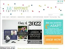 Sites similar to lilsproutgreetings.com