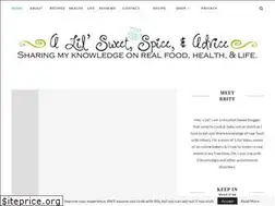 Sites similar to lilsweetspiceadvice.com