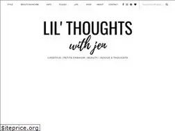 Sites similar to lilthoughtswithjen.com