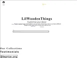 Sites similar to lilwoodenthings.com