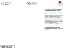 Sites similar to lily-liste.com
