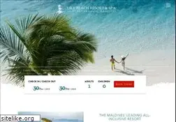 Sites similar to lilybeachmaldives.com
