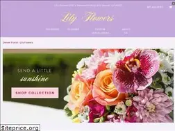 Sites similar to lilyflowersshop.net