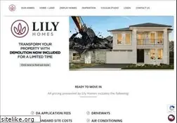 Sites similar to lilyhomes.com.au