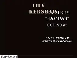 Sites similar to lilykershaw.com