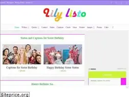 Sites similar to lilylisto.com