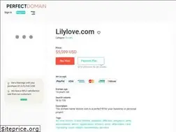 Sites similar to lilylove.com