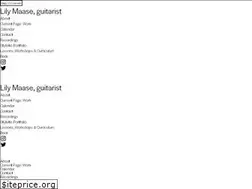 Sites similar to lilymaase.com
