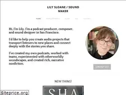 Sites similar to lilymakessound.com