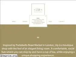 Sites similar to lilyoldgreenwich.com