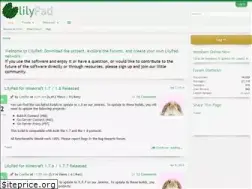 Sites similar to lilypadmc.org