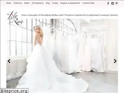 Sites similar to lilyrosebridal.com