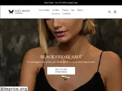 Sites similar to lilyroselondon.com