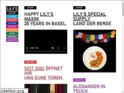 Sites similar to lilys.ch