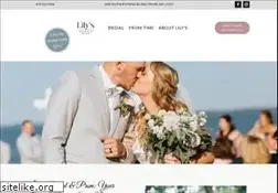 Sites similar to lilysbridal.net