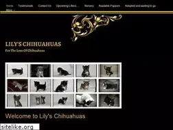 Sites similar to lilyschihuahuas.com