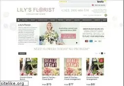 Sites similar to lilysflorist.com.au