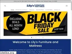 Sites similar to lilysfurnitureandmattress.com