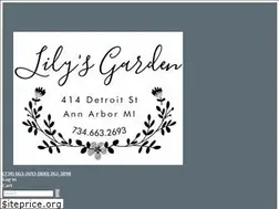 Sites similar to lilysgarden.com