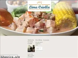 Sites similar to limacriolla.com