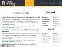 Sites similar to limba-romana.net