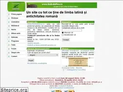 Sites similar to limbalatina.ro