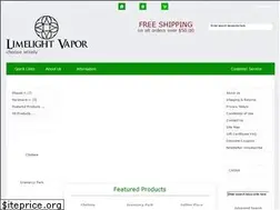 Sites similar to limelightvapor.com