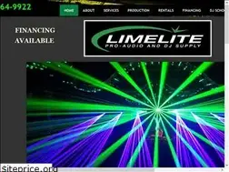 Sites similar to limeliteproaudio.com