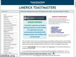Sites similar to limericktoastmasters.com