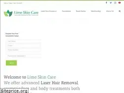 Sites similar to limeskinncare.com