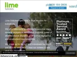 Sites similar to limesolicitors.co.uk
