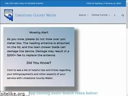 Sites similar to limestonecountywater.com