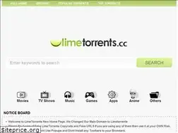 Sites similar to limetorrents.rip
