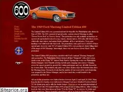 Sites similar to limited600mustang.net