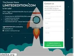 Sites similar to limitededition.com
