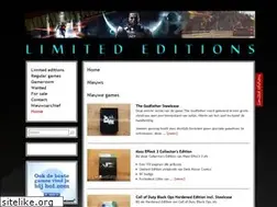 Sites similar to limitededitions.eu