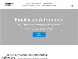 Sites similar to limitedlists.com