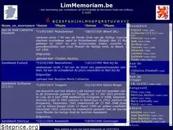 Sites similar to limmemoriam.be